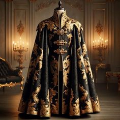 King Clothes, Evil King, Epic Costumes, Ren Faire Outfits, King Outfit, Snowflakes Falling, Cape Designs, Set Design Theatre, Gender Fluid