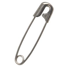 a metal hook on a white background