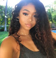 Women Face, Face Reference, Reference Pictures, Curly Girl Hairstyles, Character Development, Girls Makeup, Black Girls Hairstyles, Black Is Beautiful