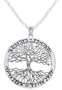 0.925 Sterling Silver Mickie Mueller Wiccan Tree of Life Pendant Necklace Twisted Tree, Tree Of Life Jewelry, Wiccan Jewelry, The Tree Of Life, Tree Of Life Pendant, Religious Jewelry, Sea Glass Jewelry, Silver Pendants, Bling Jewelry