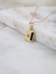 "Details: - 17.5\"L - 18K Gold Filled Box chain - North Star: 18K Heavy Gold Plated with anti tarnish coating. Size: Approx. 14mm x 11mm - Stone: Cubic Zirconia Please clink the link below for Butterfly necklace: https://www.etsy.com/listing/754441936/butterfly-necklace-simple-necklace?ga_search_query=butterfly&ref=shop_items_search_1&pro=1&frs=1 Each item is individually placed on our MIKUKUMI leather card & cotton pouch. What is Gold Filled? Gold filled is a metal composed of a Celestial Necklaces With Star Charm For Gift, Yellow Gold Star Of David Charm Necklace Gift, Yellow Gold Star Of David Charm Necklace, Gold Star Of David Jewelry Gift, Gold Starburst Necklace For Gift, Gold Locket Necklace For Birthday, Dainty Gold Starburst Necklace, Gold Star Of David Charm Necklace For Gift, Gold Star Of David Charm Necklace As Gift