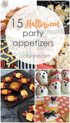 halloween party appetizers that are easy to make