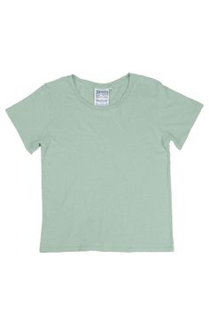 Ojai Tee | Jungmaven Hemp Clothing Effortless Summer T-shirt For Casual Gatherings, Summer Effortless Soft-washed T-shirt, Everyday Basic Style Top In Solid Color, Solid Color Basic Style Tops For Everyday, Everyday Basic Style Solid Color Tops, Effortless Relaxed Fit Tops For Everyday, Relaxed Summer Tops In Solid Colors, Relaxed Summer Top In Solid Color, Relaxed Style Summer Top