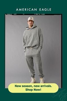 Super soft heritage fleece/Hooded/Kangaroo pocket/Ribbed cuffs & hem/This is Real Good: Made with the planet in mind & a promise to continue to do better. Solid Hoodie, Do Better, Kangaroo Pocket, Kangaroo, American Eagle Outfitters, Women's Jeans, American Eagle, Women Jeans, Shop Now