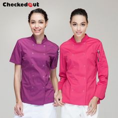 women chef jacket coat Women's Chef Jacket, Women Chef, Hotel Chef, Chef Uniforms, Uniform Work, Chef Jackets