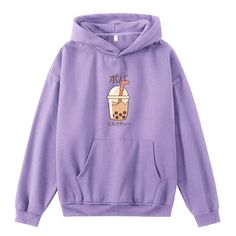 Notes: Looking for an oversized and ultra-kawaii cotton hoodie? We got just the perfect ones just for you! Our Oversized Soft Hoodies are uniquely built with a relaxed unisex fit and made with the perfect blend of 50% soft cotton and 50% premium polyester to keep you warm, cozy, and kawaii all day! Choose from 7 stunning colors to fit your unique style. Our Oversized Soft Hoodies are huge! About 1 full size larger than our regular hoodie. you do NOT need to size up for a loose fit :) This design Boba Milk Tea, Boba Milk, Blue White And Black, Cotton Hoodie, Oversize Hoodie, White Hoodie, Cartoon Print, Long Sleeve Hoodie, Sleeve Styles