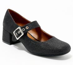 There's nothing shy about this Mary Jane. With a generous buckle and wide block heel, its presence is felt with boldly patterned dresses, richly embroidered denim, and everything else you love. From White Mountain. Patterned Dresses, White Mountain, Embroidered Denim, Dress Patterns, Mary Janes, Block Heels, Fashion Shoes, Loafers, Felt