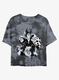 Please Note: wash pattern may varyLightweight 100% combed ring spun cottonWash cold; dry lowImportedListed in women sizes Disney Villain Shirt, Tie Dye Girl, Baddie Tips, Tall Hoodies, Head Ties, Plus Size Swim, Plus Size Fits, Crop T Shirt, Sweaters And Jeans