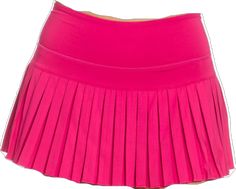 Gold Hinge Skirt, Pleated Tennis Skirt, Spandex Shorts, Tennis Skirt, Quick Dry, Hot Pink, Tennis, Built In, Collage