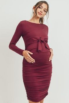 Wear during & after pregnancy for an added boost of confidence & style, thanks to elasticized waist. Made of durable, high-quality fabric that’s soft to the touch. Longer length to fully cover your baby bump & your bottom! No more feeling self-conscious. Postpartum Nursing, Nursing Friendly Dress, Long Sleeve Maternity Dress, Knee Stretches, Maternity Nursing Dress, Shirred Dress, Nursing Dress, Self Conscious, After Pregnancy