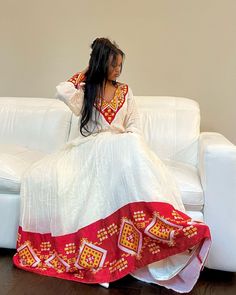 Classy Habesha Dress Handwoven Habesha Kemis Beautiful Habesha Libs Eritrean Dress ሀበሻ ቀሚስ ሀበሻ ልብስ Transitional Festive Dresses With Woven Motifs, Transitional Dresses With Woven Motifs For Traditional Ceremonies, White Bollywood Dresses With Traditional Patterns, Traditional Anarkali Dresses For Diwali, Anarkali Dresses With Traditional Patterns For Diwali, Traditional Patterned Floor-length Maxi Dress For Eid, Diwali Anarkali Dress With Traditional Patterns, Traditional Ceremony Dresses With Woven Motifs, Festive Bollywood Dress With Traditional Patterns