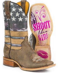 Tin Haul Boots Womens, Tin Haul Boots, Cowgirl Boots Square Toe, Mode Country, Tin Haul, Girl Cowboy Boots, Boots Square Toe, Country Boots, Western Boots Women