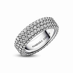 Royal Chain, Pandora Pave, Pandora Essence, Bracelet Tennis, Rounded Square, Pandora Rings, Bracelet Cuir, Pave Ring, Ring Size Guide