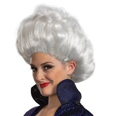 PRICES MAY VARY. CHANNEL YOUR INNER SEA WITCH WITH OUR OFFICIAL URSULA WIG - Get the perfect Ursula look with our adult-sized Ursula wig costume accessory, perfect for Halloween or cosplay events LOOK JUST LIKE URSULA FROM THE LIVE ACTION MOVIE - This Ursula wig features a full white curly design that captures the iconic look of the sea witch from the live action adaptation of The Little Mermaid TRTURN INTO THE QUEEN OF THE OCEAN WITH OUR URSULA WIG COSTUME - Add the finishing touch to your Ursu Ursula Wig, The Little Mermaid Live Action, The Sea Witch, Ursula Costume, Little Mermaid Live Action, Disney The Little Mermaid, Live Action Movie, Sea Witch, Mermaid Costume