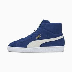 Suede Mid XXI Men's Sneakers | PUMA US Sneakers Puma, Puma Suede, Mid Top, Men's Sneakers, Leather Working, 21st Century, Puma Sneaker, Classic Style, Face Mask