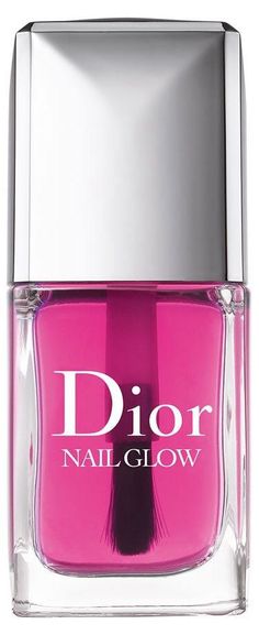 Dior Dior Nail Glow, Nail Glow, Dior Nail Polish, Dior Nails, Glow Nails, Best Nail Polish, Pink Nail Polish, Dior Beauty, Pink Nail