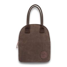 a brown handbag on a white background with no one in it or someone else