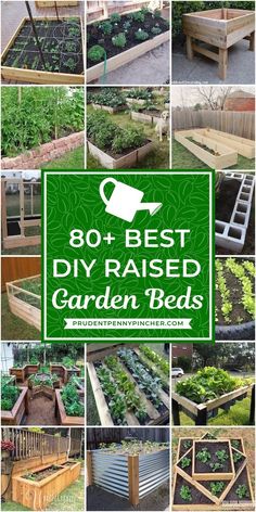 the best diy raised garden beds for small gardens and backyards with instructions to build them