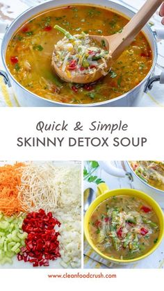 Reduce Bloat, Soup Making, Clean Eating Soup, Clean Food Crush, Soup Diet, Food Crush, Diet Vegetarian, Clean Food