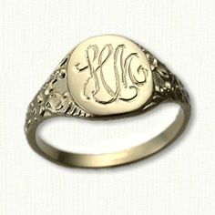 Custom Engravable Signet Ring 8 x 10 mm top (dainty) Sizes 4-7 available http://www.custom-signet-rings.com/ Please email with any questions. Antique Personalized Engraved Ring For Formal Occasions, Formal Engraved Oval Rings, Heirloom Engraved Oval Ring For Formal Occasions, Oval White Gold Jewelry With Classic Design, Oval Signet Ring With Engraving Option For Anniversary, Oval Initial Ring With Engraving Option, Classic Oval Ring With Engraving Option, Victorian Rings With Engraving Option, Adjustable Initial Ring With Polished Finish For Wedding