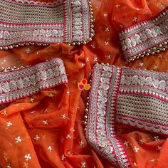 This gorgeous Bridal Rust Charmer Stone Net Double Second Dupatta for Wedding Outfit Lehenga Chunni Sagan Nikah Karvachauth Mehendi Indian Odhni comes in a traditional and festive RED tone. To enhance this, we have used delicate zari and sequin work borders all along the dupatta finished with beads. On the two edges, we have used a fine zari pattern to give it an enhanced look. Take it on the side of your head, it is sure to make you look the prettiest of all. Complete your bridal ensemble with this stunning wedding dupatta. Made from delicate sheer fabric and intricately embellished with shimmering beads and sequins, this dupatta adds a touch of elegance and sophistication to your wedding look. The intricate design and beautiful craftsmanship make this dupatta a truly special piece that w Traditional Orange Organza Choli, Orange Chanderi Choli For Wedding, Embroidered Orange Sharara For Wedding, Orange Embroidered Sharara For Wedding, Wedding Embroidered Orange Sharara, Orange Zari Work Sets For Wedding, Semi-stitched Choli For Traditional Ceremonies During Diwali, Orange Choli With Resham Embroidery For Wedding, Traditional Orange Organza Sets