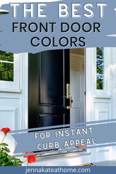 the best front door colors for instant curb appeal