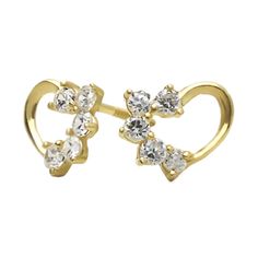 PRICES MAY VARY. 14K Solid Gold 14K Yellow Gold Heart Screwback Stud Earrings

Real Solid 14K Gold, Not Gold Plated

Good For Daily Uses Earrings Real, Screw Back Earrings, Gold Heart, Heart Of Gold, Jewelry Earrings Studs, Solid Gold, Gold Plate, Jewelry Earrings, Plating