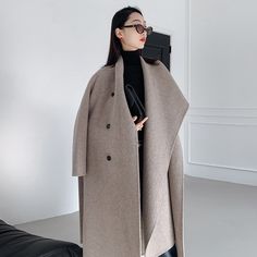 Coat is the best way to keep your body warm during this winter. This fashionable item has all the features you need to stay cozy and stylish at the same time. Do you wanahavit? SIZE S:Shoulder:43cm,Bust:112cm,Waist:110cm,Hip:110cm,Sleeve length:53.5cm,Length:108cm M:Shoulder:44cm,Bust:116cm,Waist:114cm,Hip:114cm,Sleeve length:54.5cm,Length:109cm L:Shoulder:45cm,Bust:120cm,Waist:118cm,Hip:118cm,Sleeve length:55.5cm,Length:110cm Note: 1 inch = 2.54 cm, 1 cm = 0.39 inch note: measurement by hands a Statement Coat, Pleated Shirt, Shawl Scarf, Body Warmer, Dress With Cardigan, Women's Coats, Cozy Knits, Stay Cozy, Faux Fur Coat