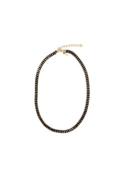 Deck your décolletage out this season with our show-stopping Eternity Gem Tennis Necklace in Black. Layer with an S&S choker for a well-styled stack or let it shine solo. Swarovski black Color gems surround your neck 14k Gold plating over Brass. Both versions are adjustable for a choker or necklace look. 14" Adjustable + 2" 16" Adjustable + 2" Black Round Resizable Jewelry, Black Resizable Jewelry, Black Minimalist Jewelry With Adjustable Cord, Adjustable Single Strand Jewelry For Parties, Adjustable Cord Party Jewelry, Black Adjustable Resizable Jewelry, Minimalist Adjustable Jewelry With Black Beads, Minimalist Black Choker With Adjustable Length, Black Single Strand Choker Necklace