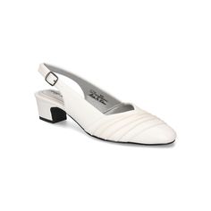 Keep it simple and classic with the sophisticated style of these Bates by Easy Street women's slingback pumps.Click this FOOTWEAR GUIDE to find the perfect fit and more! Keep it simple and classic with the sophisticated style of these Bates by Easy Street women's slingback pumps. Click this FOOTWEAR GUIDE to find the perfect fit and more! SHOE FEATURES Heel to toe padded comfort insole and adjustable slingback provides a customizable fit Lightweight design Comfortable foam footbedSHOE CONSTRUCTI Elegant Synthetic Slingback Sandals With 4-inch Heel, Classic Slingback Pumps With 4-inch Heel, Formal Closed Toe Synthetic Slingback Sandals, Elegant Synthetic Slingback Sandals Medium Width, Elegant Synthetic Medium Width Slingback Sandals, Formal Synthetic Slingback Pumps With Closed Toe, Formal Low Heel Synthetic Slingback Pumps, Formal Synthetic Slingback Sandals, Formal Synthetic Medium Width Slingback Pumps