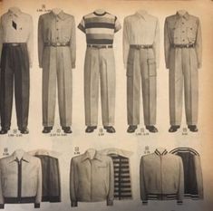 1950s Fashion Teenagers, Mens Inspo, Outfits For Boys, 80's Fashion