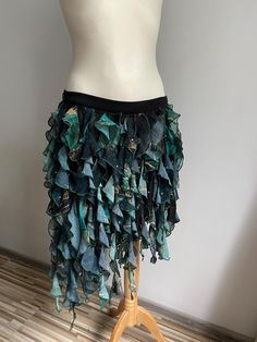 Skirt for dancing Bohemian Ruffled Skirt For Party, Bohemian Fitted Skirt For Dance, Fitted Bohemian Skirt For Dance, Bohemian Party Bottoms With Ruffled Skirt, Fitted Green Skirt For Festival, Sea Inspired, Women's Costumes, Favorite Outfit, Art Collection