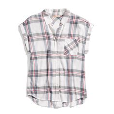 Stitch Fix New Arrivals: Plaid Short-Sleeve Button Down Fix Clothing, Stich Fix, Stitch Fit, The 300, Best Dress, Stitch Fix Outfits, Fix Credit, Stitch Fix Stylist, Dress Short Sleeve