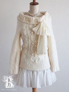 Coquette 2000s girly girl nymphette dollette kawaii fashion Woolen Dress, Kawaii Fashion Outfits, Please Follow Me, Women's Sweaters, 여자 패션, Kawaii Clothes, Really Cute Outfits, Mode Inspiration