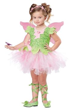 Toddler Fairy Costume, Ballerina Halloween Costume, Forest Fairy Costume, Pixie Costume, Fairy Tale Costumes, Flower Costume, California Costumes, Halloween Fancy Dress, Toddler Costumes