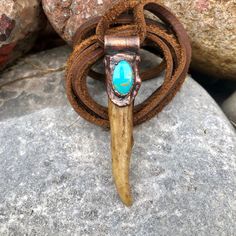 This rustic necklace features a colorful piece of Arizona Turquoise from the Kingman Mine. It's been set into pure copper using the electroforming process. A rustic patina has been added to finish it off.  It comes with a 30" leather cord and gift box.  2.50" tall A truly unique piece! Handmade in my shop in Northern Michigan Rustic Patina Jewelry For Festival, Rustic Hand Forged Brown Jewelry, Rustic Brown Hand Forged Jewelry, Artisan Handmade Copper Turquoise Necklace, Rustic Bronze Electroformed Necklace, Rustic Bronze Soldered Necklace, Artisan Handmade Turquoise Copper Necklace, Artisan Rust-colored Jewelry With Patina, Brown Rustic Jewelry With Patina