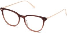 Maren Eyeglasses in Mulberry Tortoise Fade with Polished Gold | Warby Parker Warby Parker Glasses Women, Warby Parker Glasses, Warby Parker, Eye Doctor, Gold Eyes, Eye Health, Stainless Steel Frame, Womens Glasses, Classic Blue