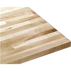 a wooden cutting board on a white background