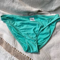 Pretty Swim Bottom, New Without Tags Turquoise Stretch Tankini For Vacation, Stretch Turquoise Swimwear For Beach Season, Turquoise Stretch Swimwear With Triangle Top, Turquoise Triangle Top Stretch Swimwear, Stretch Turquoise Bottoms For Sunbathing, Light Blue Stretch Tankini For Beach Season, 2 Piece Swimsuits, Cheeky Bikinis, Blue Fashion