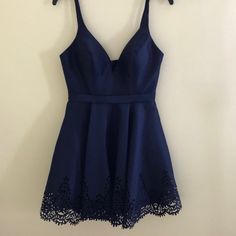 Size 8 Navy Only Worn Once No Alterations Excellent Condition Sherri Hill Homecoming Dresses, Sherri Hill Dresses, Sherri Hill, Homecoming Dress, Homecoming Dresses, Homecoming, Colorful Dresses, Color Blue, Prom Dresses