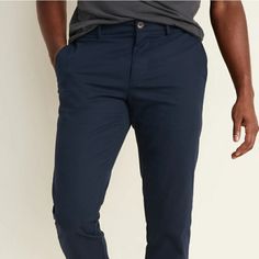 Our All-New Ultimate Chinos Are Packed With Improved Technology To Keep You Looking, Feeling And Moving Better Than Ever. We Call Them "Ultimate" For A Reason... Comfort Waistband, With Built-In Belt Loops And Soft Chambray Lining So You'll Never Wanna Take 'Em Off.. Button Closure And Zip Fly. Diagonal On-Seam Hip Pockets; Buttoned Welt Pockets At Back. Wrinkle-Free, Soft-Washed Twill Looks Sharp All Day Long. Built-In Flex For Innovative Stretch Tech. Built-In Tough Fabric With 2x The Strength Navy Casual Pants For Business Casual, Navy Casual Dress Pants For Business Casual, Navy Casual Chinos With Welt Pockets, Casual Navy Pants With Welt Pockets, Casual Navy Straight Leg Chinos, Casual Navy Straight Chinos, Navy Casual Chinos For Business Casual, Navy Business Casual Chinos, Casual Navy Work Pants