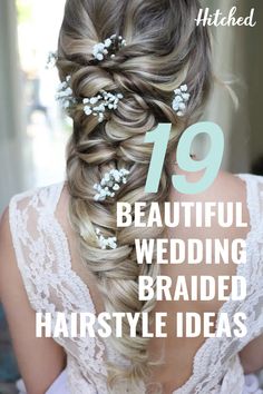 Braid Styles Wedding Guest, Braided Wedding Hairstyles Medium Length, Bridal Hair French Braid, Long Braided Wedding Hairstyles, Braid For Wedding Bridesmaid, Wedding Hairstyles Plait, Fancy Braids For Long Hair Wedding, Side Braids For Long Hair Wedding, Bread Hairstyles For Wedding