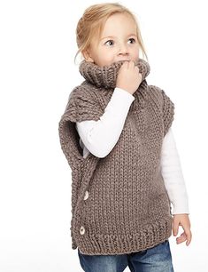 Amazon.comSumolux Strickpullover für Kinder und Mädchenfür Herbst und WintermodischClothing Girls Turtleneck, Vest Cardigan, Girls Vest, Crochet Baby Clothes, Sleeveless Cardigan, Knit Turtleneck, Crochet Vest, Knit Turtleneck Sweater, Sweater Jumper