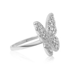 This Gold Diamond Butterfly Ring features diamonds set in 14k Gold. Size 7 Gold 4.99 grams Diamond 0.55 cts Diamond Butterfly Ring, Diamond Butterfly, Butterfly Ring, Virtual Fashion, White Ring, Yellow Gold Rings, White Gold Rings, Gold Diamond, Heart Ring