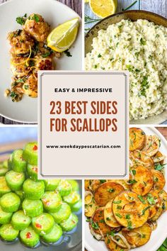 the best side dishes for scallops