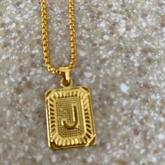 New In Box Without Tags, And Never Used, Letter J, 21 Inches Long Including Extender And Lobster Claw Clasp. Necklace With J Initial, J Necklace Initial Gold, Letter J Necklace, J Letter Jewelry, Letter J Necklace Cheap, Letter J Necklace Initials, J Necklace, Letter J, Christmas Wishlist