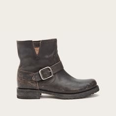 Veronica Bootie | FRYE Since 1863 Boots For Women Outfits, Frye Boots Outfit, Boots Outfit Fall, Wide Calf Boots For Women, Motorcycle Boots Outfit, Frye Ankle Boots, Womens Motorcycle, Fall Boots Outfit, Boho Boots