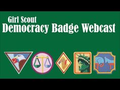 the girl scout democracy badge webcast