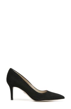 A pointy toe and slim heel frame a timeless pump that will be a staple in your work-to-weekend wardrobe. 2 3/4" heel Leather or synthetic upper/synthetic lining/rubber sole Imported Weekend Wardrobe, Sam Edelman, Women's Pumps, Vienna, Rubber Sole, Kitten Heels, Nordstrom, Pumps, Wardrobe