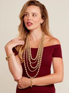 Indulge in the luxurious beauty of the Long Gold Matte Beaded Collar Necklace, featuring an eclectic mix of resin beads coated in a refined matte metal finish. -Lobster Claw -Triple-Plated -Hypoallergenic -Length 40" -Extension 3" Long Beaded Necklaces, Hypoallergenic Necklace, Necklace Stack, Beaded Collar Necklace, Golden Beads, Long Beaded Necklace, Beaded Collar, Beauty Design, Perfect Foundation